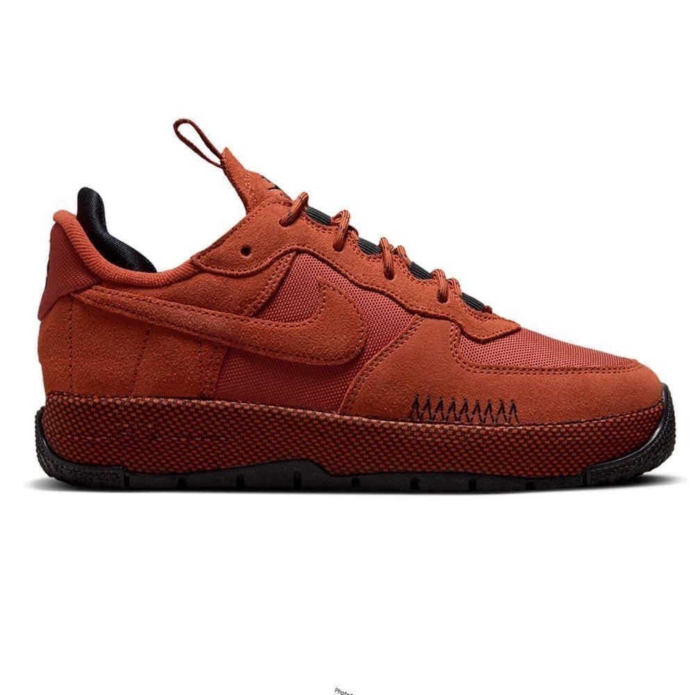 Nike Air Force 1 Wild sneakers in Rugged orange